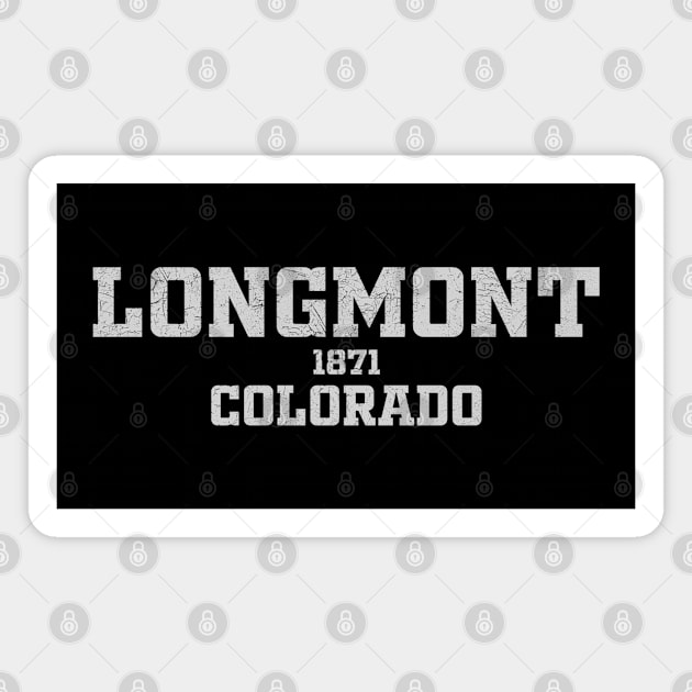 Longmont Colorado Magnet by RAADesigns